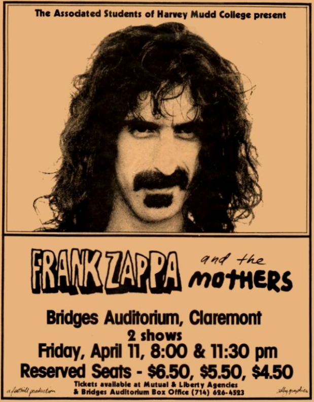 11/04/1975Bridges Auditorium @ Pomona College, Claremont, CA